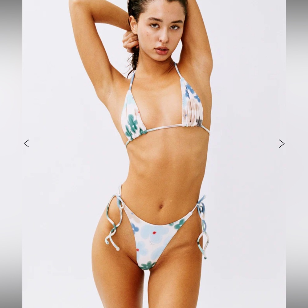 With Jean Betsy Bikini Top & Bottom
